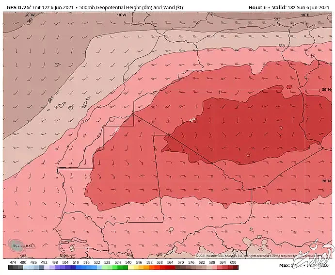 گزارش ناسا از گرما در منطقه/ خاورمیانه درگیر با «خشنترین موج گرمایی تاریخ»